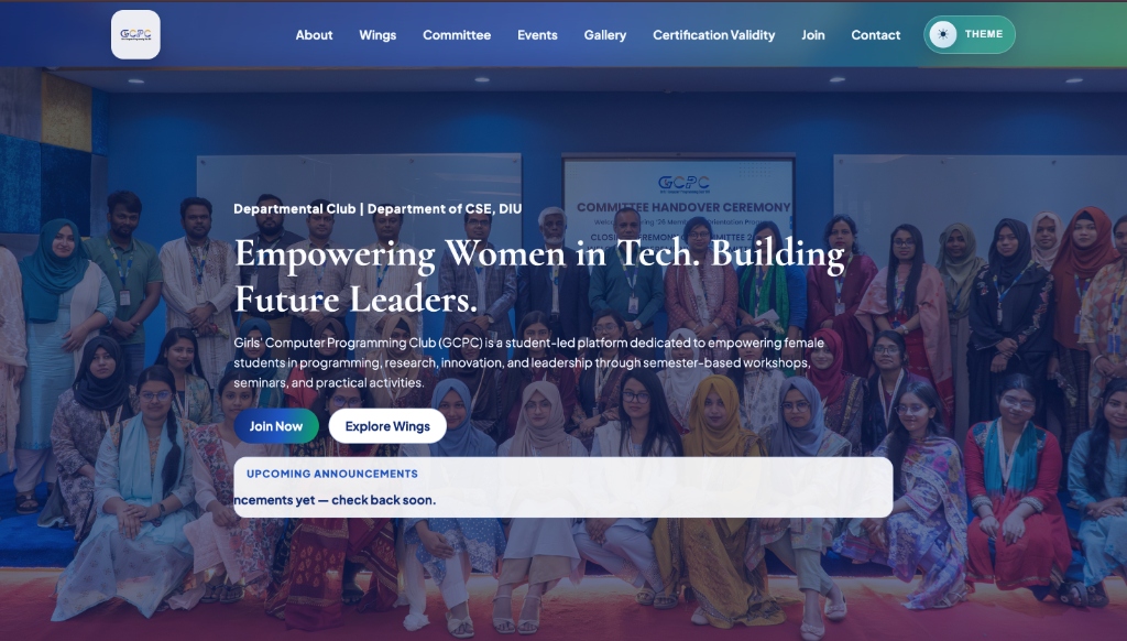 DIU GCPC Official Website